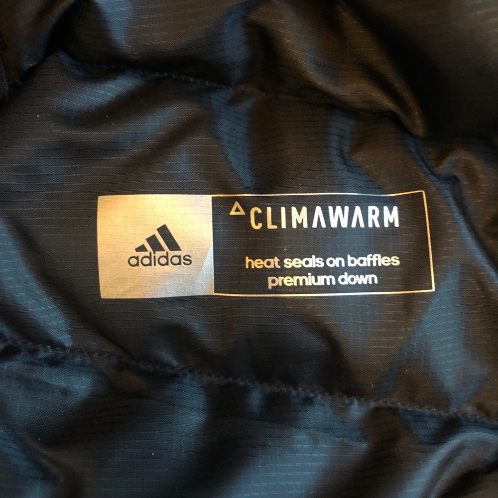 Adidas Down Jacket ~ Black - Picture 5 of 6